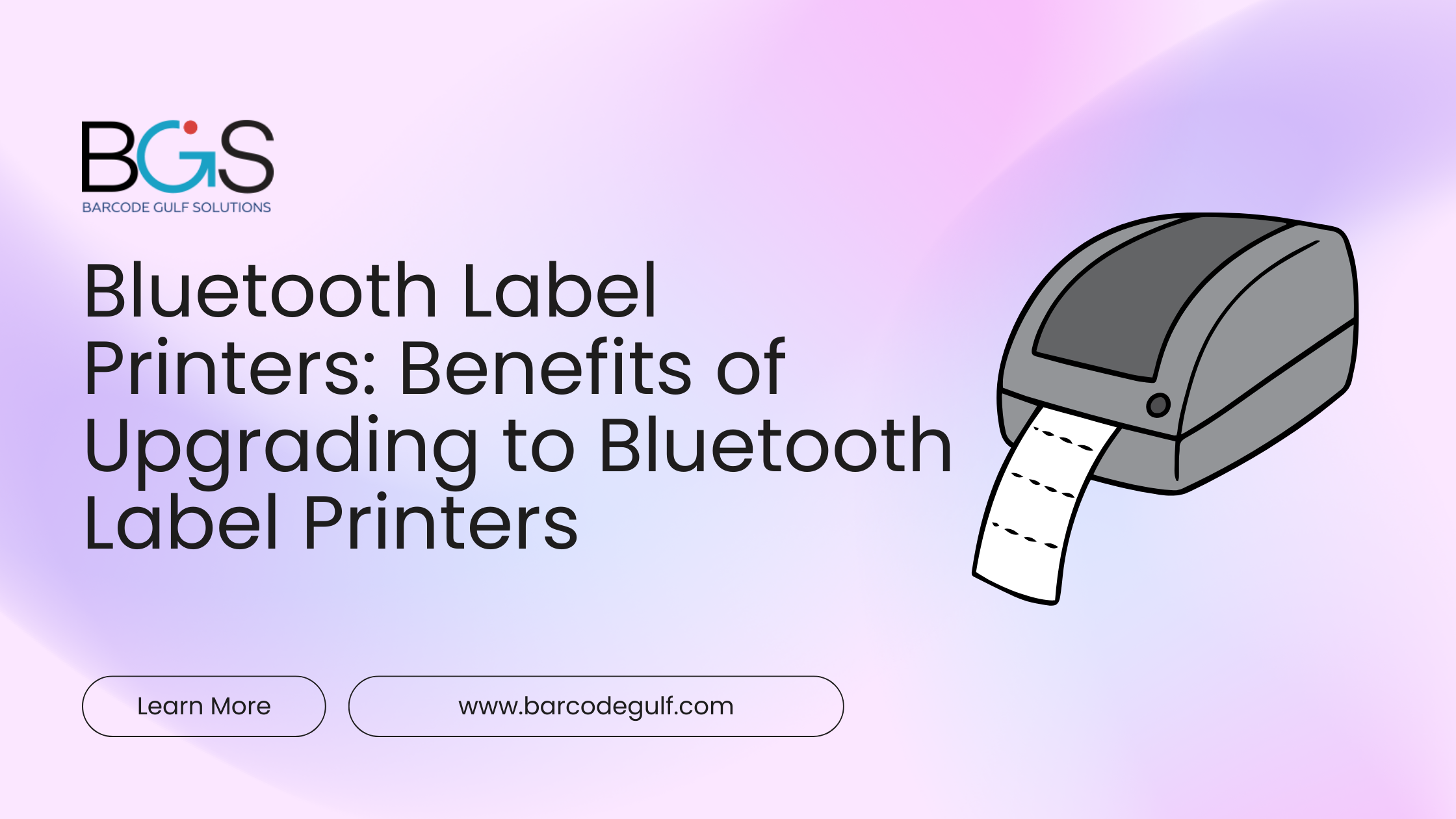 Bluetooth Label Printers - Barcode Gulf Solutions